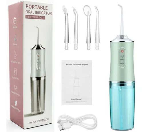 AQUAPULSE Pro I Tu sonrisa merece más que un cepillo. (4 Boquillas gratis)