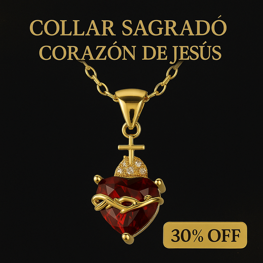 Collar Sagrado Corazón – Detalle con Alma y Estilo