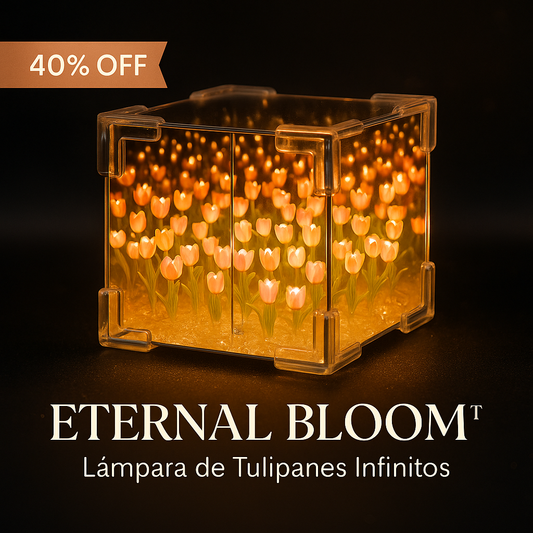 ✨ Eternal Bloom™ – Lámpara de Tulipanes Infinitos