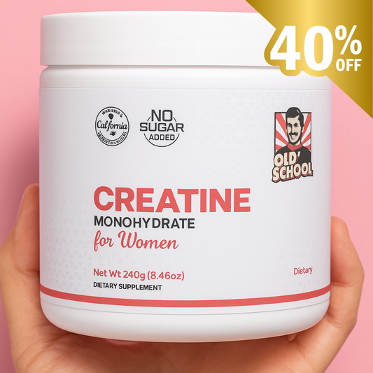 Creatina Monohidratada Pro old school