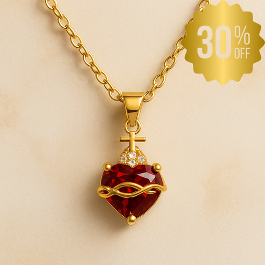 Collar Sagrado Corazón – Detalle con Alma y Estilo