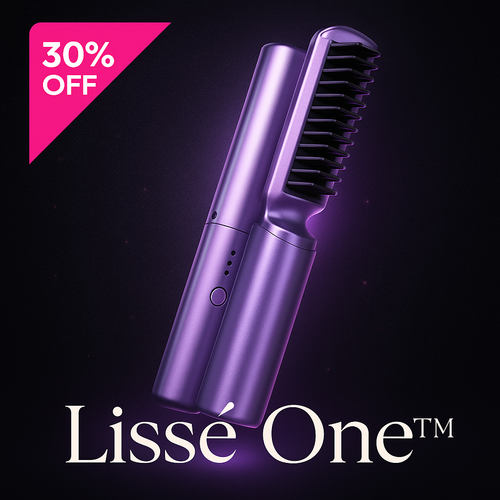 Lissé One™ — Cepillo Alisador Portátil Inalámbrico